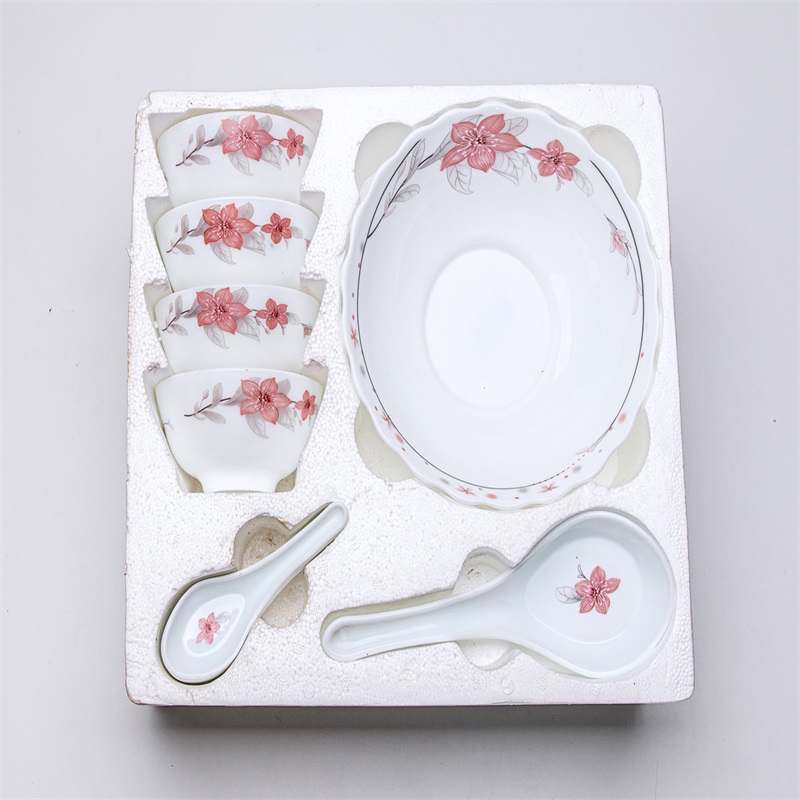 opal glass glassware dinner set -  10pcs bowl set